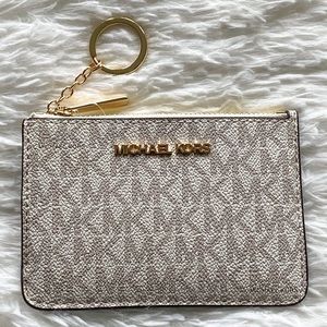 NWT Michael Kors Jet Set Small Wallet Cardholder